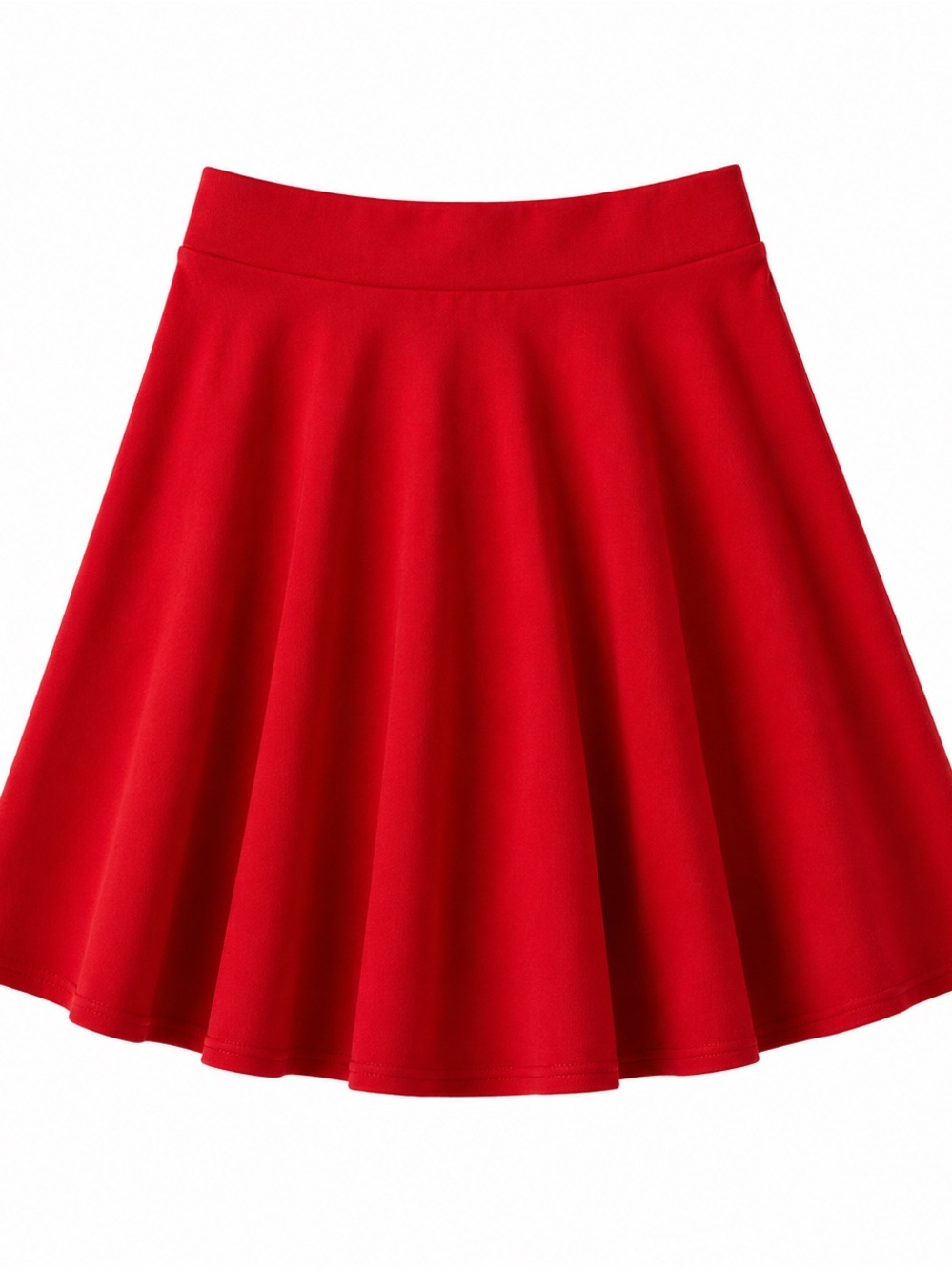 Amazon Red Skater Skirt | Size Small | New Without Tags